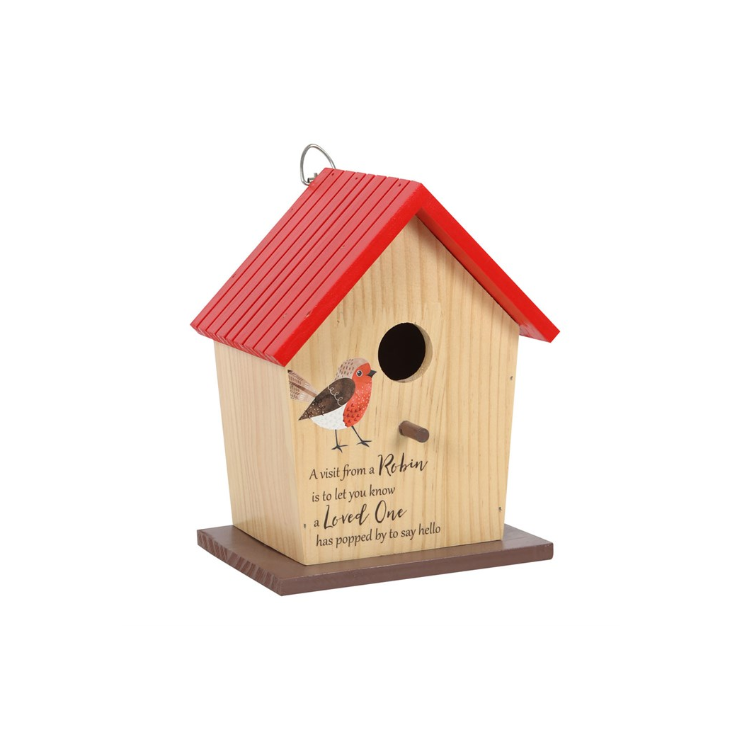 Garden Robin Bamboo Bird House