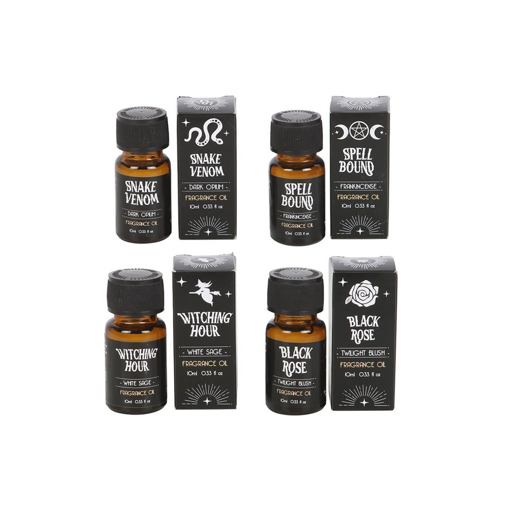 Set of 12 Midnight Rituals Fragrance Oils in Display