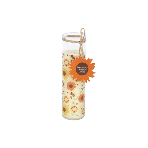 Bee Radiant Wildflower Tube Candle