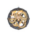 Imbolc Dragon Resin Wall Plaque by Anne Stokes