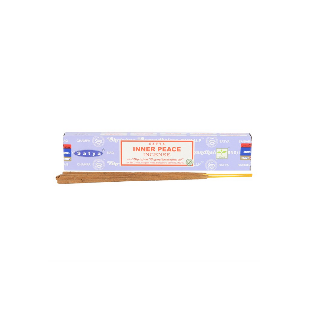 Set of 12 Inner Peace Incense Sticks by Satya (12/50)