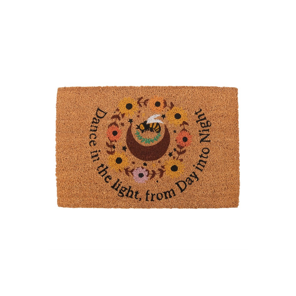 Natural Bee Radiant Doormat